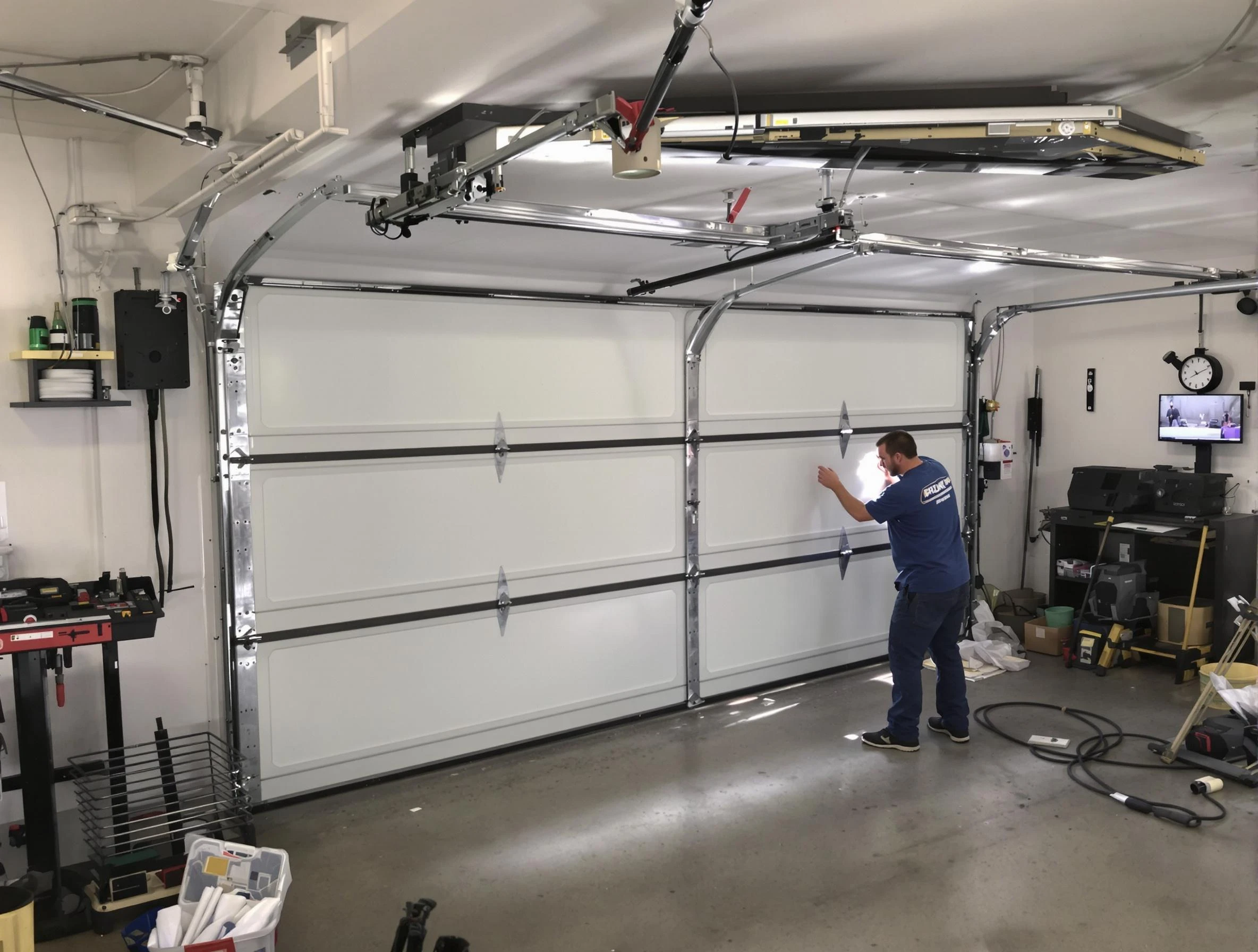 Professional garage door repair service by Minnetonka Garage Door Repair in Minnetonka