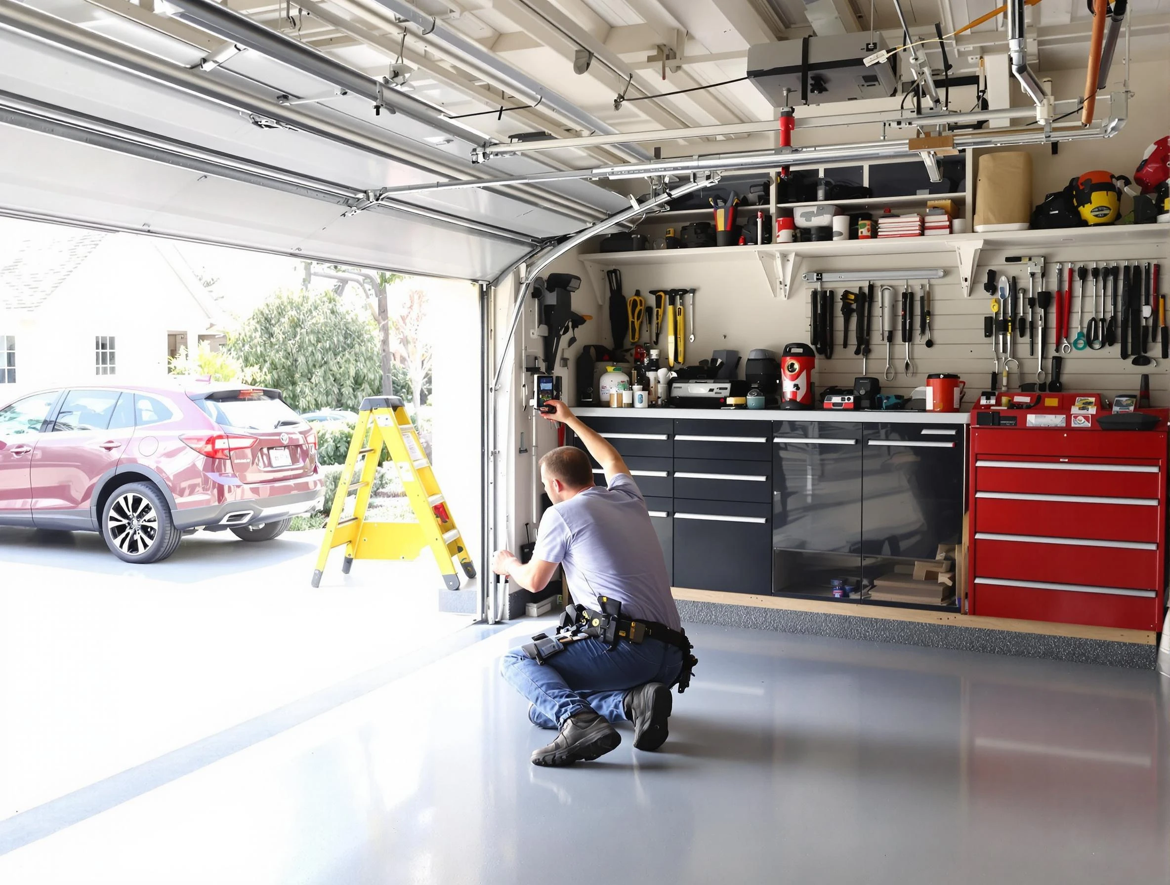 Local garage door repair service by Minnetonka Garage Door Repair in Minnetonka